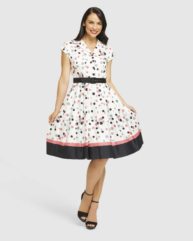 Connie Pink Champagne Dress