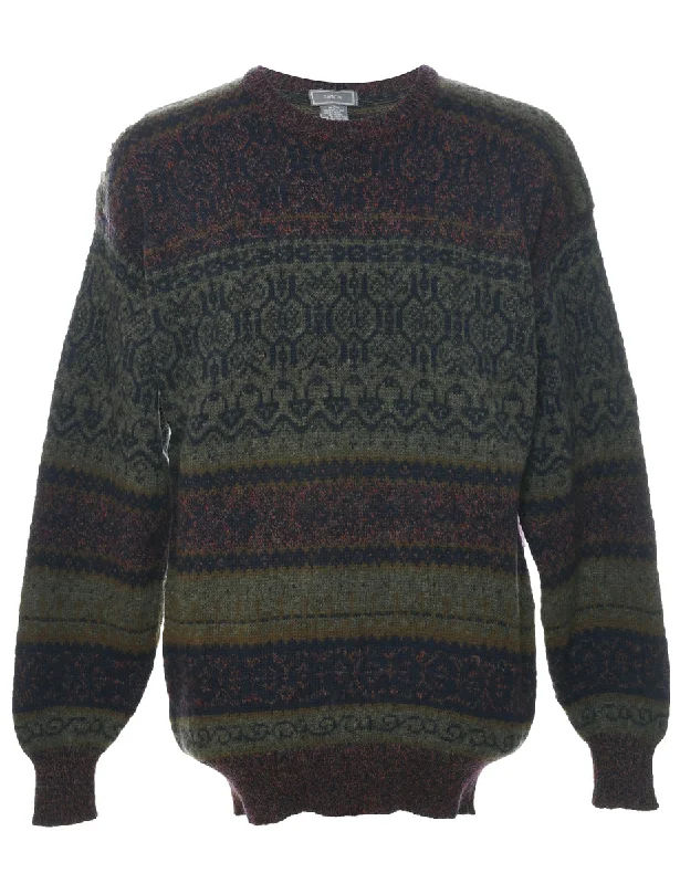 Eaton Jumper - L Mesh Blend Leather Blend Suede Blend