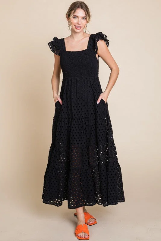Eyelet Envy Dress