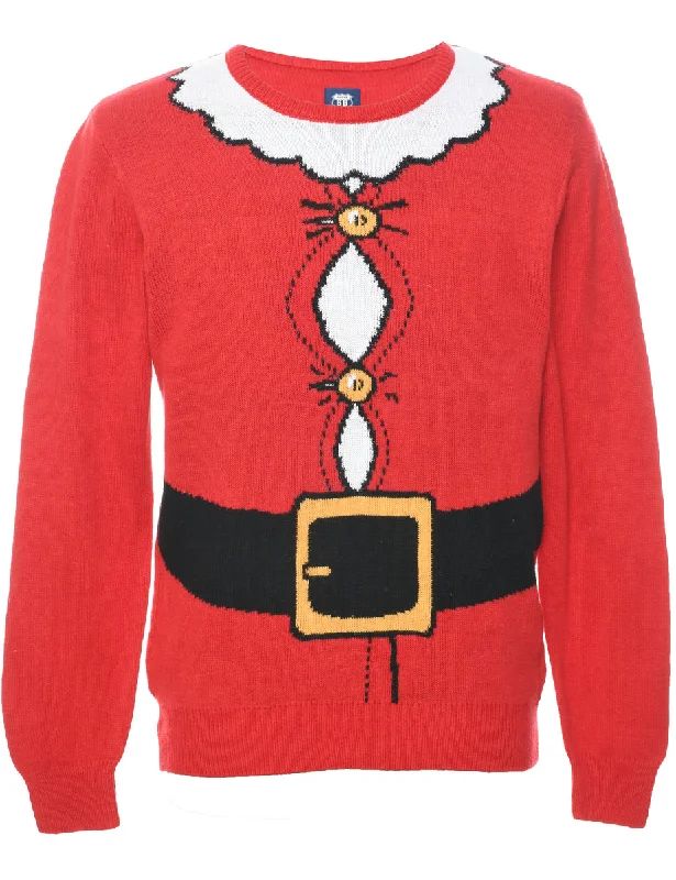 Festive Season Christmas Jumper - S Spandex Rayon Corduroy