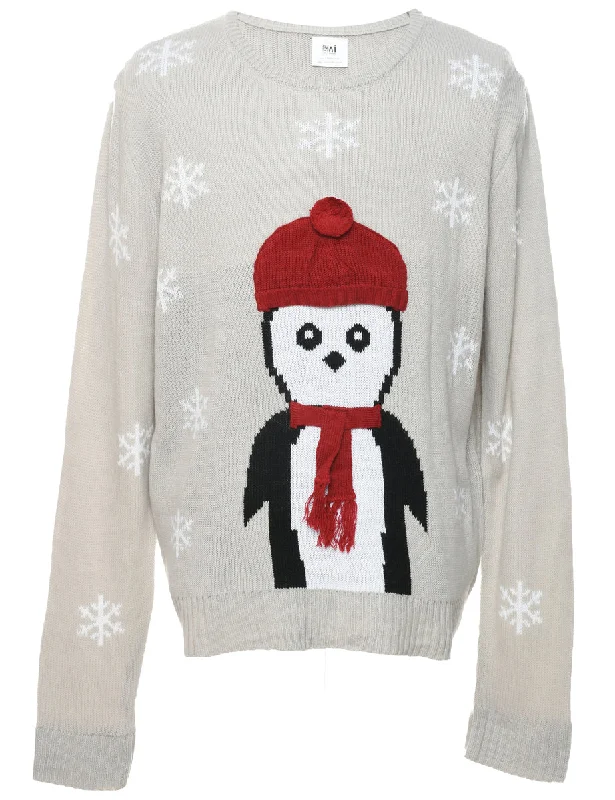 Festive Season Christmas Jumper - XL Elegant Classic Vintage