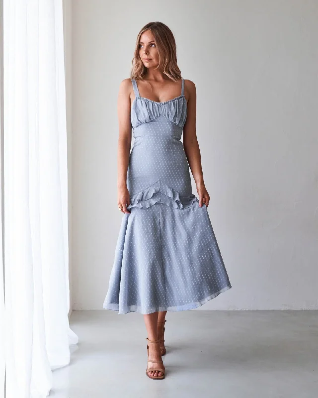 Gemma Dress-Blue
