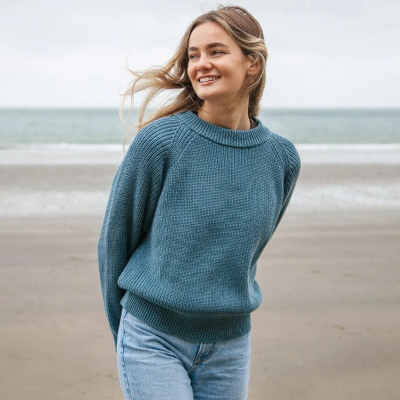 Headland Knitted Cotton Jumper Bright Pastel Dark