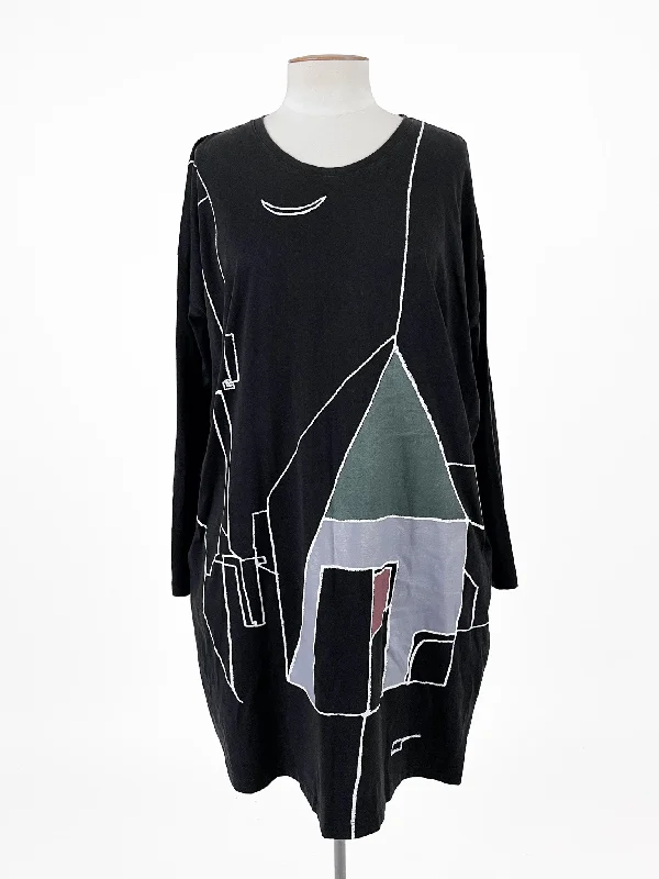 Kowtow | Black Casual Dress | Size L