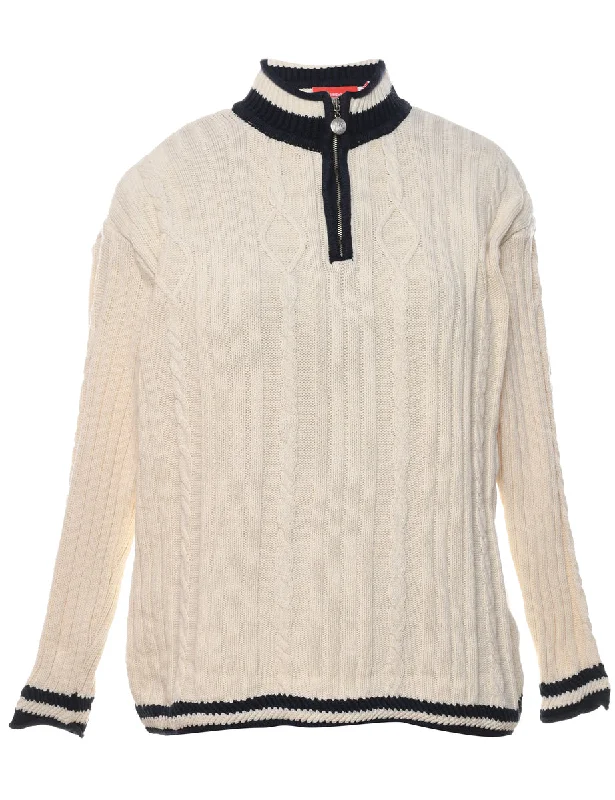 Liz Claiborne Jumper - S Glossy Satin Silk