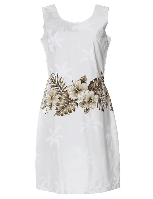 Ohua Short Hawaiian Dress Border Design