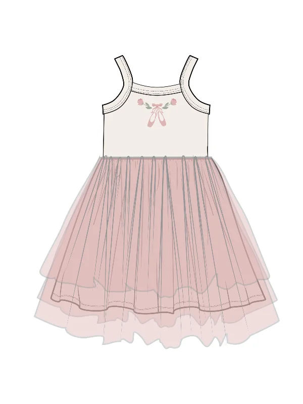 Rib Cami Tank Tutu Dress, Sugar Swizzle Ballet
