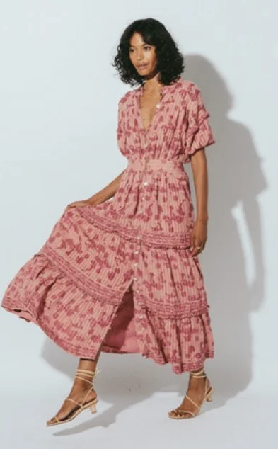 Rylah Ankle Dress Batik Print
