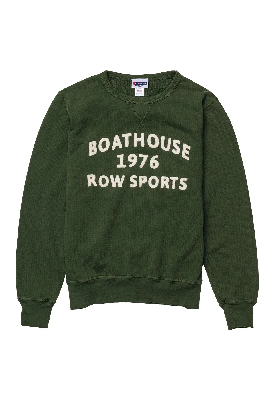 Boathouse Row Sports Felt Sweatshirt Hoodie with Pastel Soft Subtle
