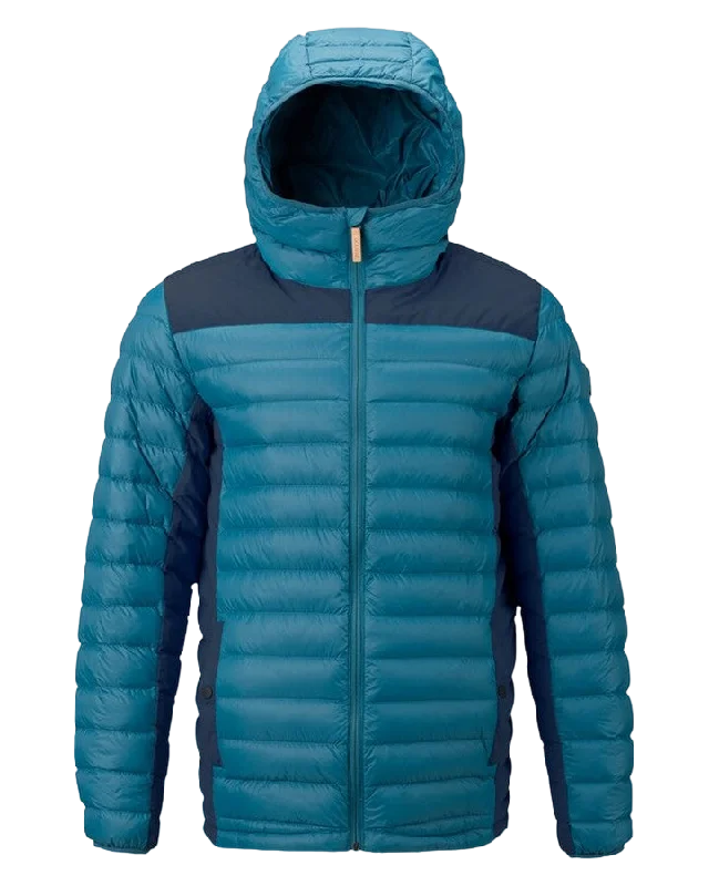 Burton Evergreen Synth Hooded - Mntnr / Modigo Hoodie with Batwing Sleeves Loose Dramatic Burton Evergreen Synth Hooded - Mntnr / Modigo Hoodie with Batwing Sleeves Loose Dramatic