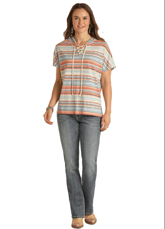 Panhandle Aztec Coral Serape Short Sleeve Hoodie WLWT94R1DG Hoodie with Toggle Buttons Decorative Unique Panhandle Aztec Coral Serape Short Sleeve Hoodie WLWT94R1DG Hoodie with Toggle Buttons Decorative Unique