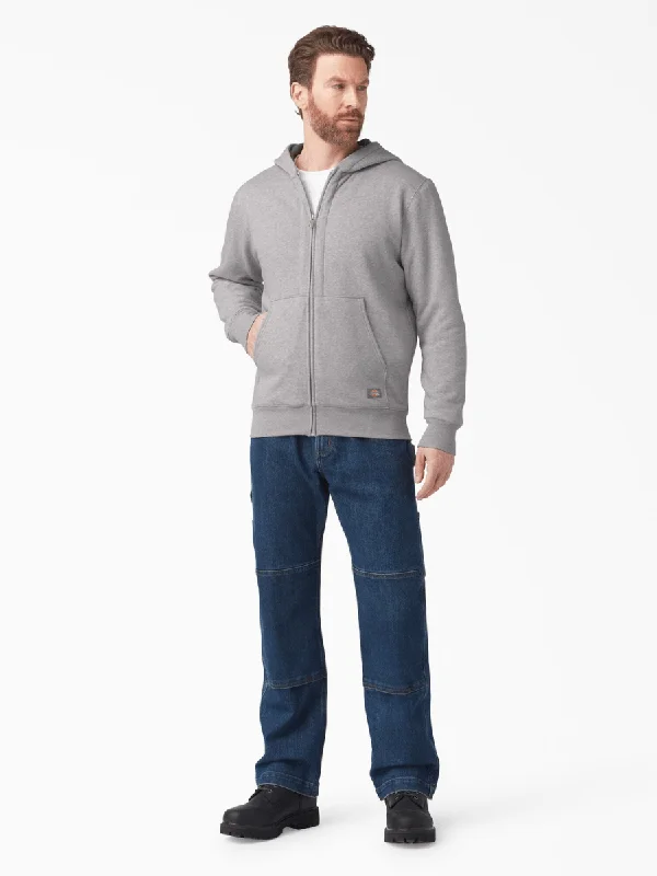 Full Zip Thermal Lined Hoodie Hoodie with Full-Zip Functional Layering