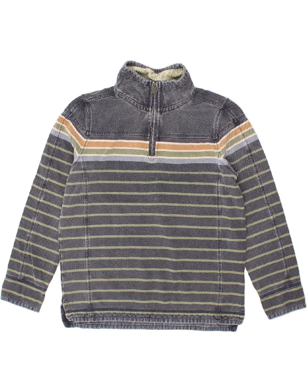 FAT FACE Mens Zip Neck Sweatshirt Jumper Medium Navy Blue Striped Cotton Hoodie with Reflective Safety Nightwear FAT FACE Mens Zip Neck Sweatshirt Jumper Medium Navy Blue Striped Cotton Hoodie with Reflective Safety Nightwear