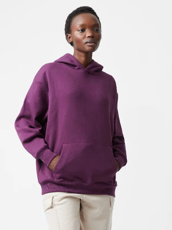 French Connection Oversized Hoodie Hoodie with Ribbed Cuffs Snug Fit Comfort