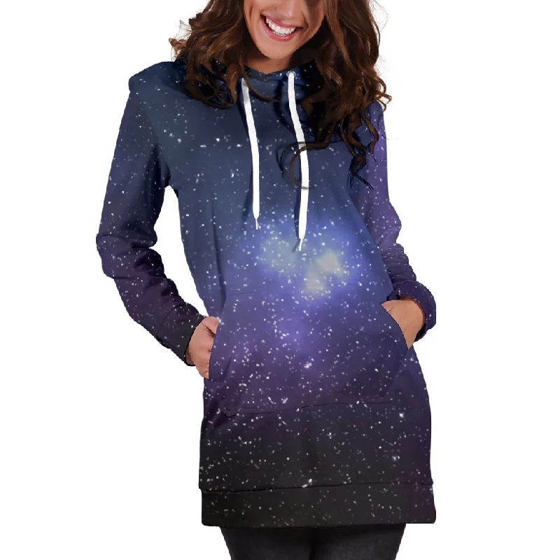 Nebula Universe Galaxy Deep Space Print Pullover Hoodie Dress Hoodie with Applique Textured Unique Nebula Universe Galaxy Deep Space Print Pullover Hoodie Dress Hoodie with Applique Textured Unique