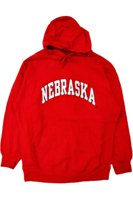Steve Barry's - Nebraska Hoodie Hoodie with Magnetic Closure Innovative Modern