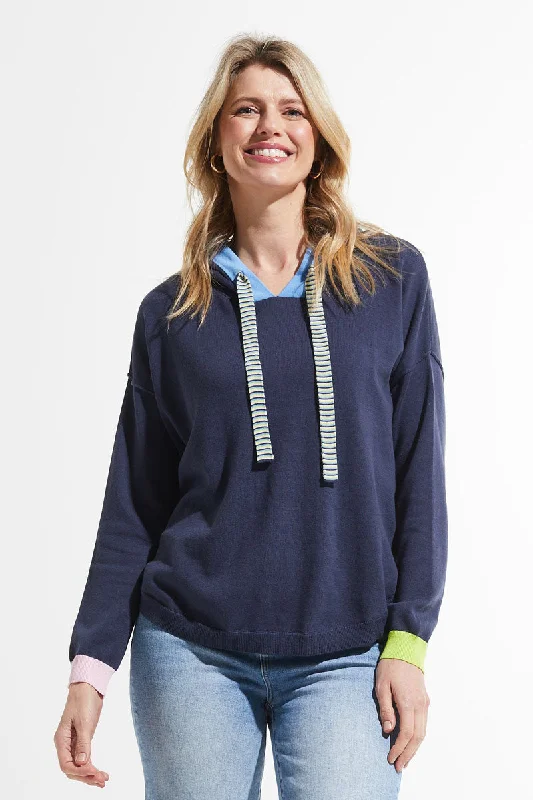 Zaket & Plover Fun Hoodie Hoodie with Fur Luxurious Winter