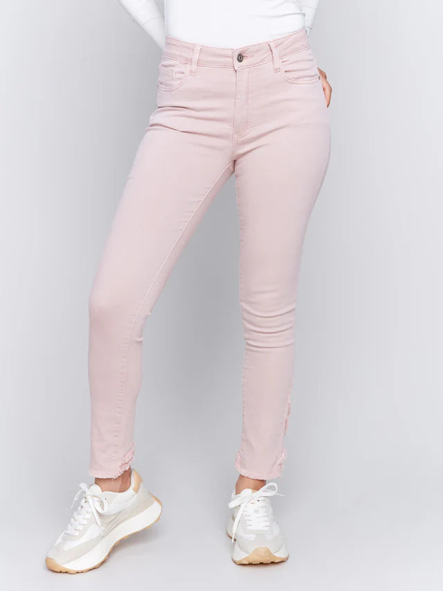 2 LayersBack Tulip Hem Pant Relaxed Linen Pants