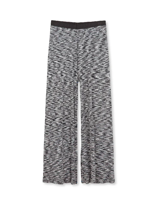 2x2 Cotton Space Veran Pants, Multi Black Classic Bootcut Trousers