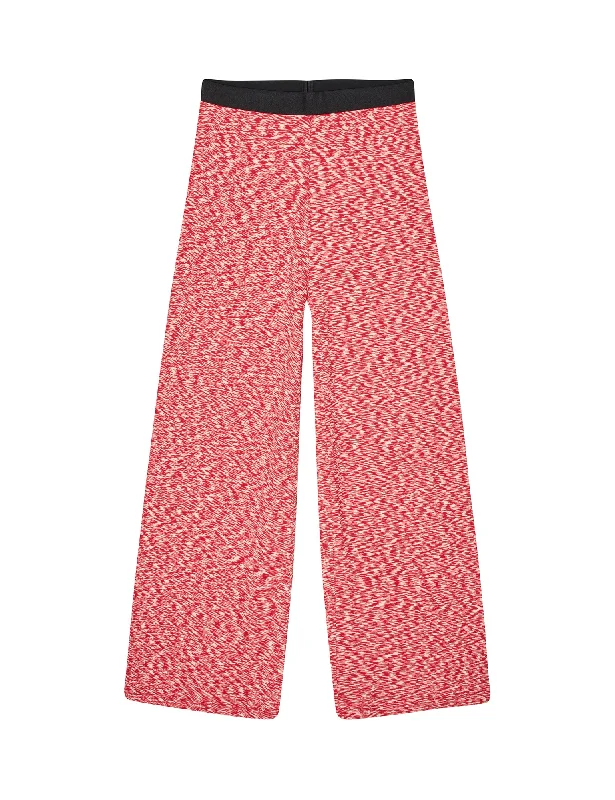 2x2 Cotton Space Veran Pants, Multi Red Fashionable Jogger Pants