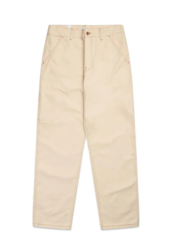Dizzon Craft Pant - Off White Modern Stretch Trousers