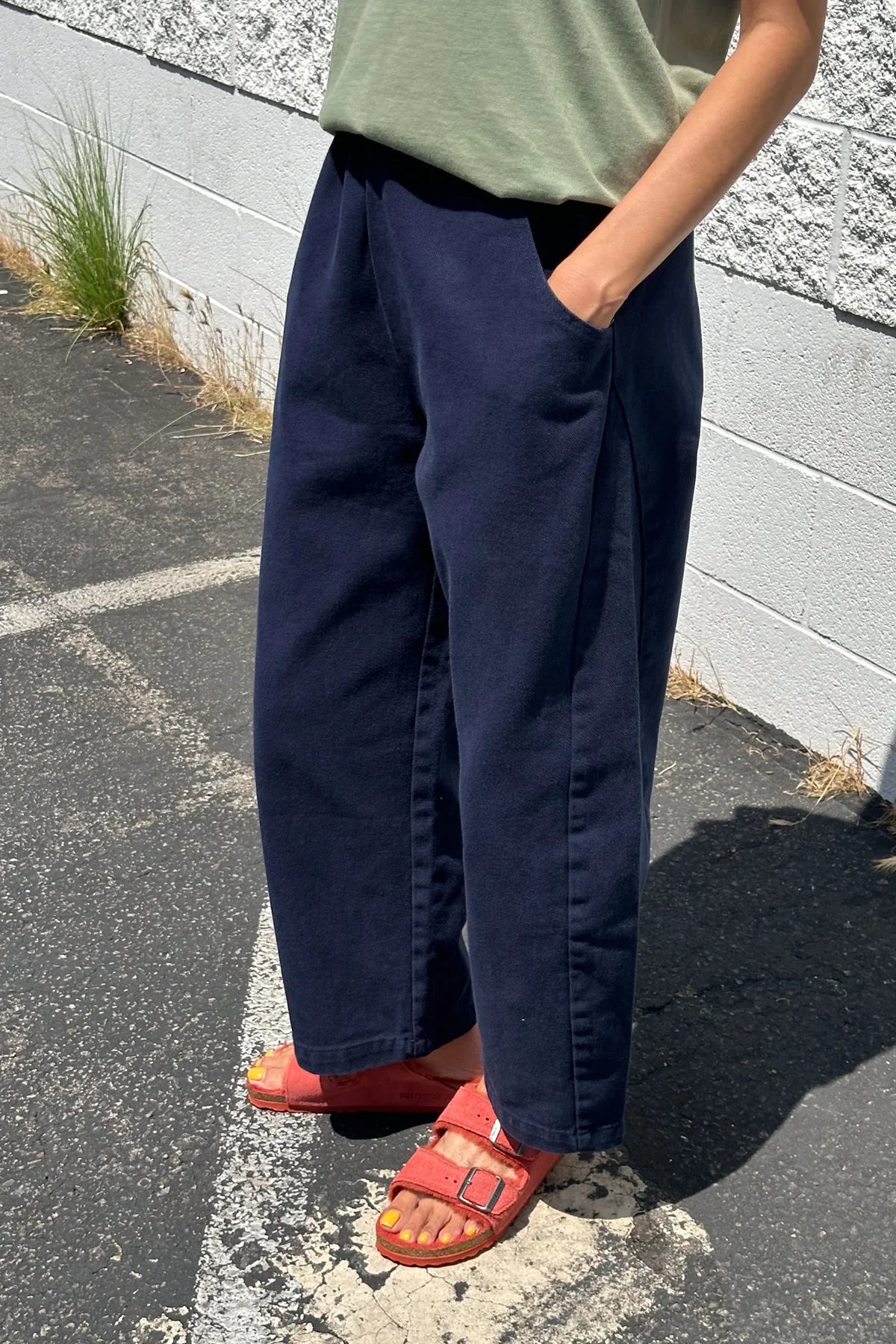 Arc Pants Black Canvas Navy Comfortable Cargo Pants