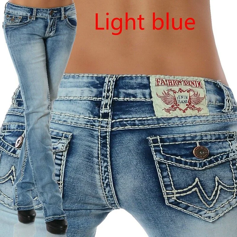 Classic Low Waist Pencil Pants Elegant High-Waist Pants
