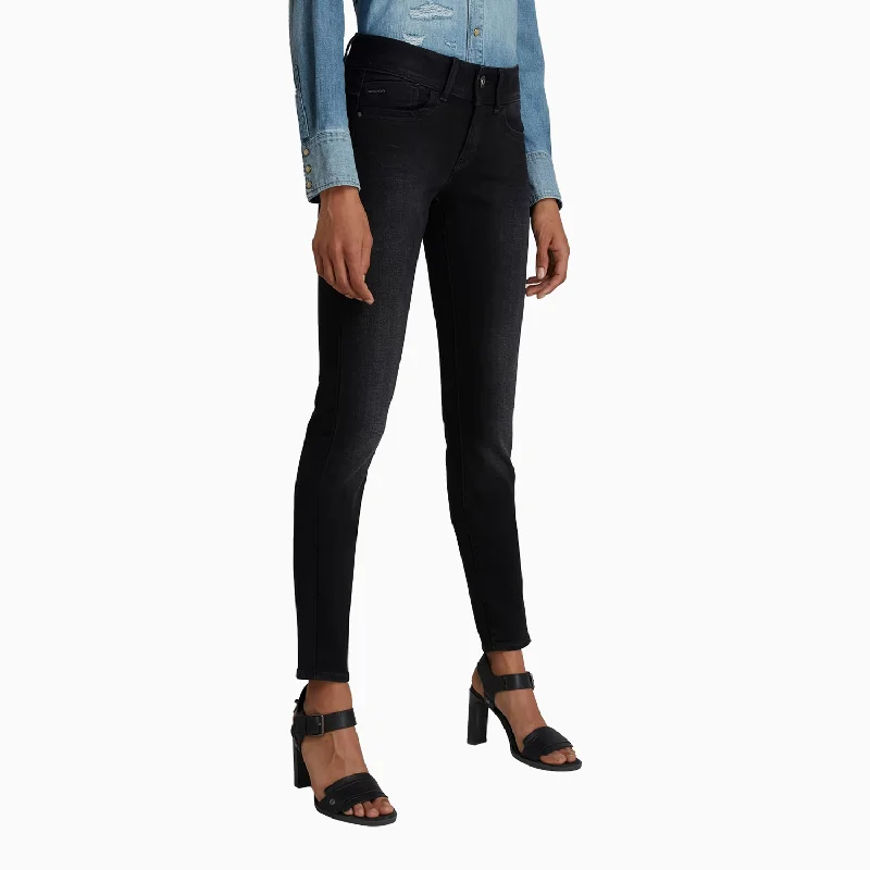 Women's Mid Lynn Skinny Denim Pant Lightweight Jogger Pants