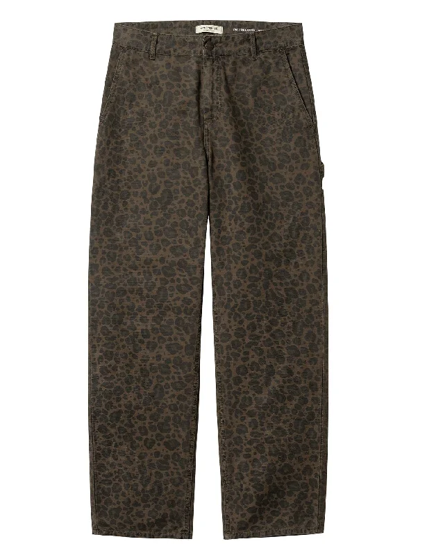 Pant woman I034250 2MUGD W LEO CAMO CARHARTT WIP High-Waist Jeans