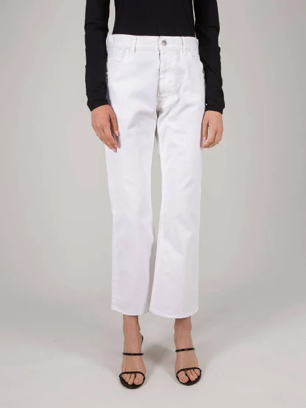 Pants 5 Pocket Formal Wide-Leg Pants