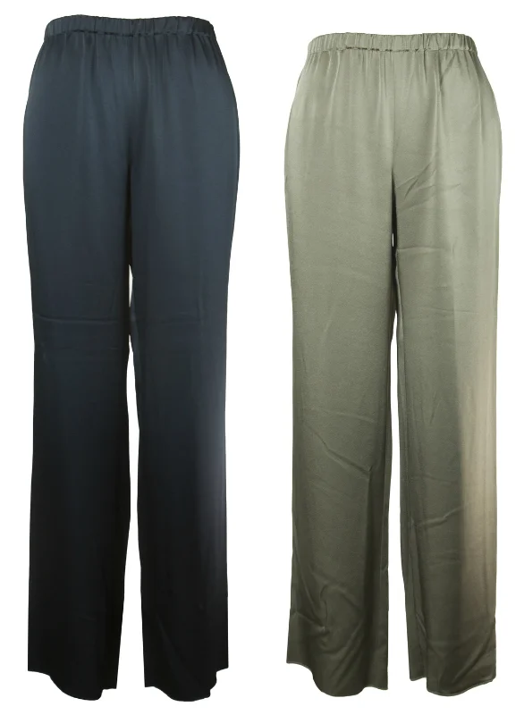 MARINA RINALDI Women's Rodolfo Classical Unhemmed Pants $440 NWT Comfy High-Waist Jeans MARINA RINALDI Women's Rodolfo Classical Unhemmed Pants $440 NWT Comfy High-Waist Jeans