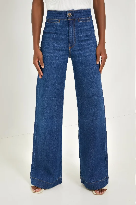 Mercury Brighton Wide Leg Pant High-Waist Jeans