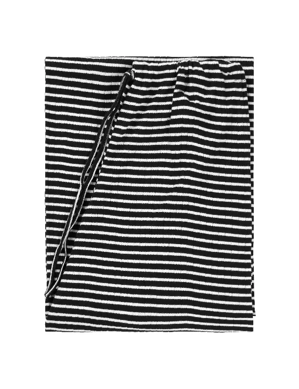 NPS Nova Pants NPS Stripes, Black/Ecru Classic Straight-Leg Pants