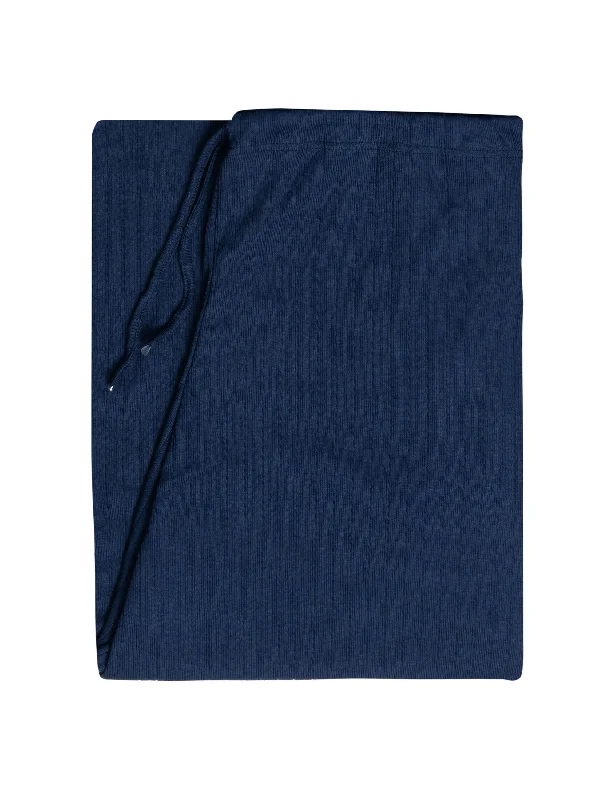 NPS Nova Pants Solid Colour, Marine Cozy Fitted Pants