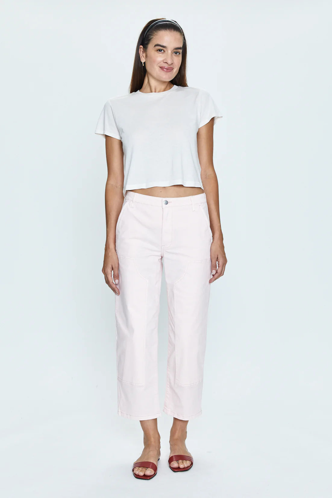 PISTOLA ASHTON CARPENTER PANT - SOFT BLUSH Slim-Fit Leggings