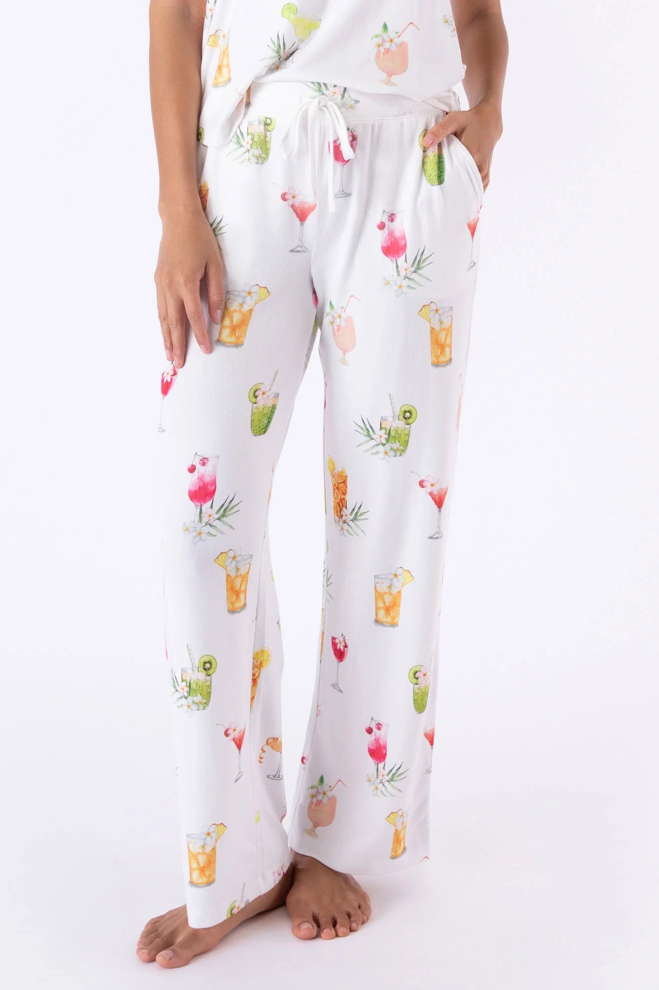 PJ SALVAGE SIPPING SUNSHINE PANT Trendy Tapered Pants