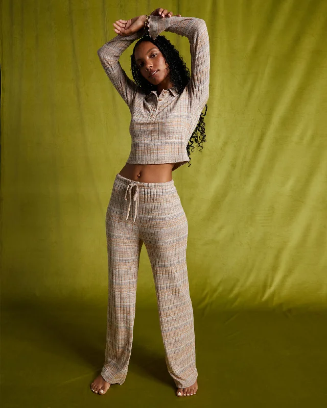 So Easy Pants - Boulder Casual Plaid Pants