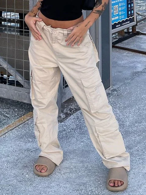 Vintage Cargo Women Pants Comfy Athletic Pants