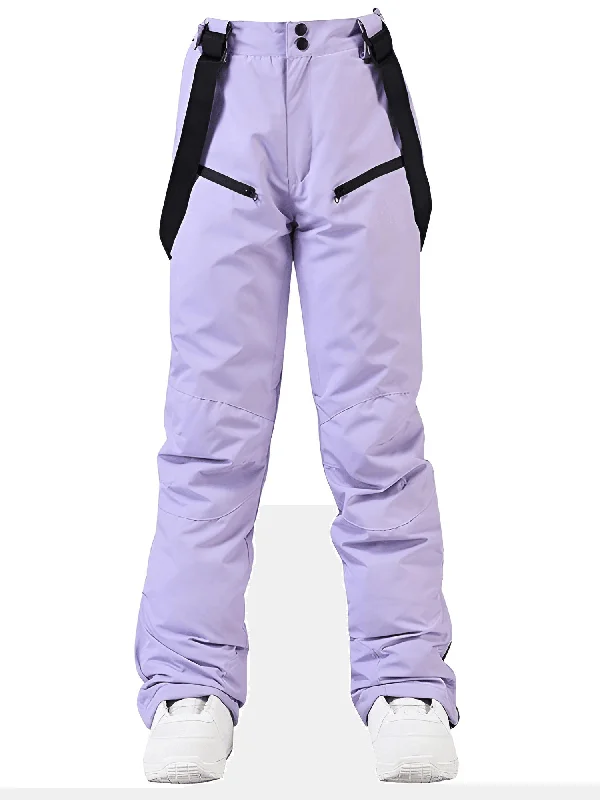 Women's High Quality Ski Pants Slim-Fit Khaki Pants