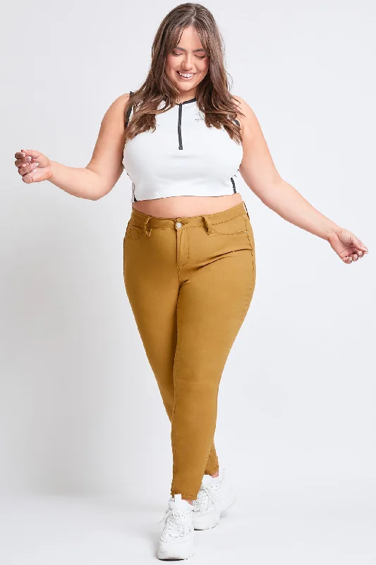 Women´s Plus Hyperstretch  Skinny Pants-Sunset Formal Stretch Pants