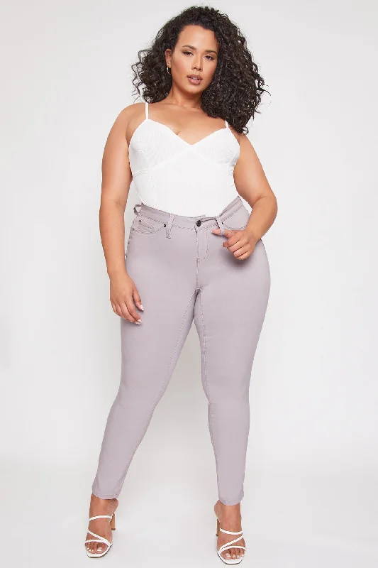 Women's Plus Hyperstretch Skinny Pants, Iris High-Waist Jogger Pants