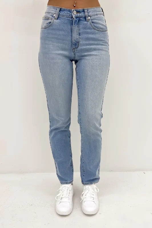A 95 Stovepipe Jean Enla Chic Ripped Jeans