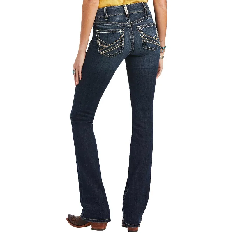 Ariat Women's R.E.A.L. Perfect Rise Lexie Bootcut Jeans Casual Straight-Leg Jeans