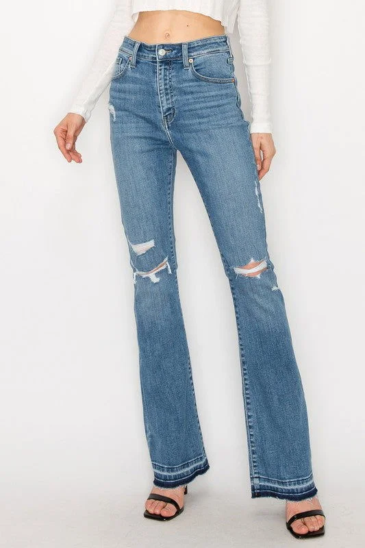 Artemis Vintage Plus Size - High Rise Skinny Bootcut Jeans Trendy Skinny High-Waist Jeans Artemis Vintage Plus Size - High Rise Skinny Bootcut Jeans Trendy Skinny High-Waist Jeans