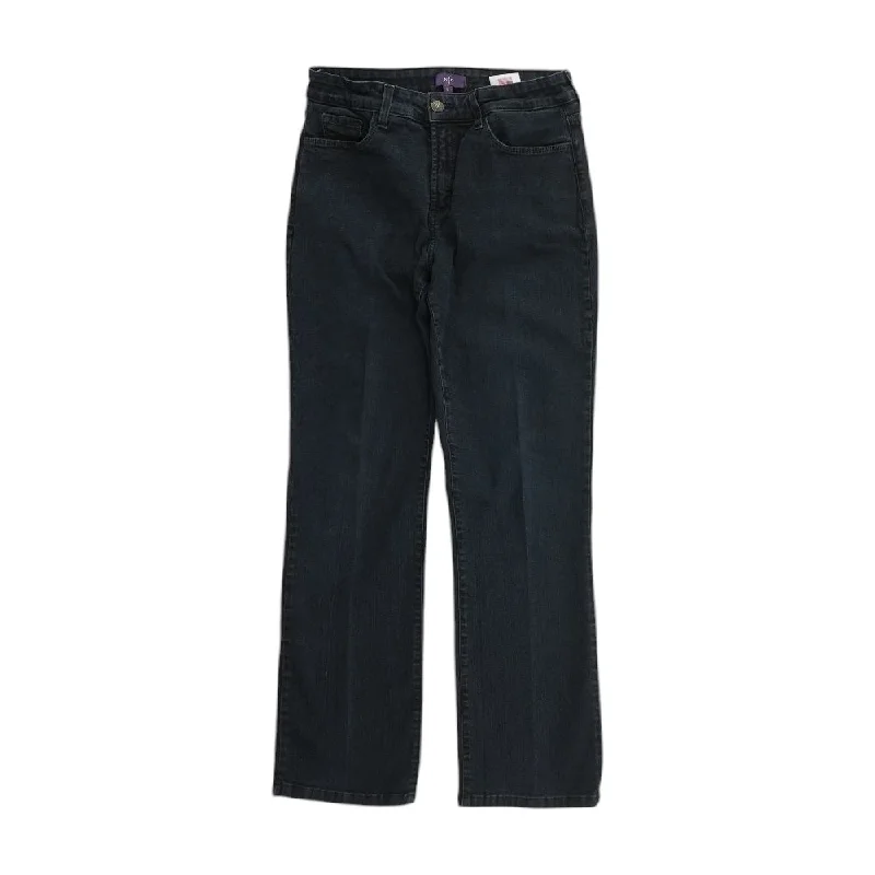 Black Solid Jeans Comfortable Ankle Jeans