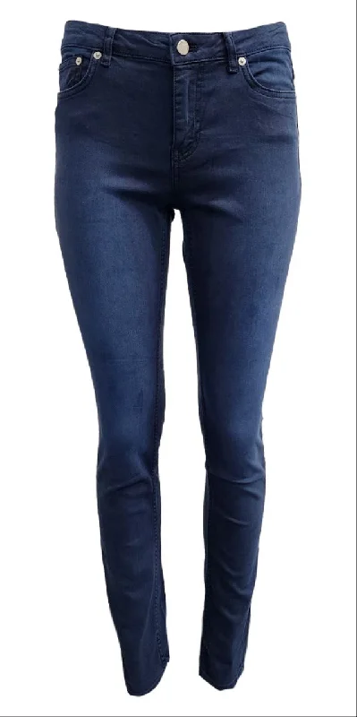 BLK DNM Women's Meadow Blue Low Rise Slim Fit Stretchy Skinny Jeans NWT Comfortable Boyfriend Jeans BLK DNM Women's Meadow Blue Low Rise Slim Fit Stretchy Skinny Jeans NWT Comfortable Boyfriend Jeans