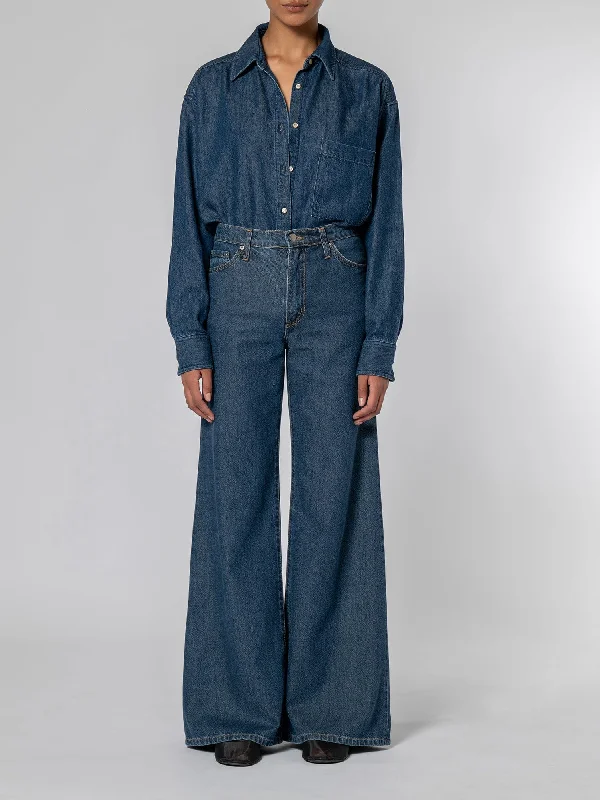 Carly Jean Soft Steel Casual Distressed Denim Jeans