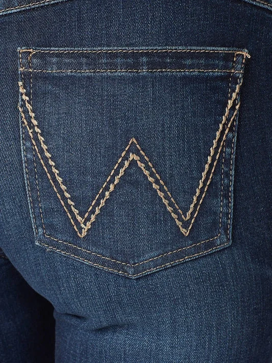 Wrangler Willow Riding Jean Women's 112321431 Comfortable Low-Rise Jeans