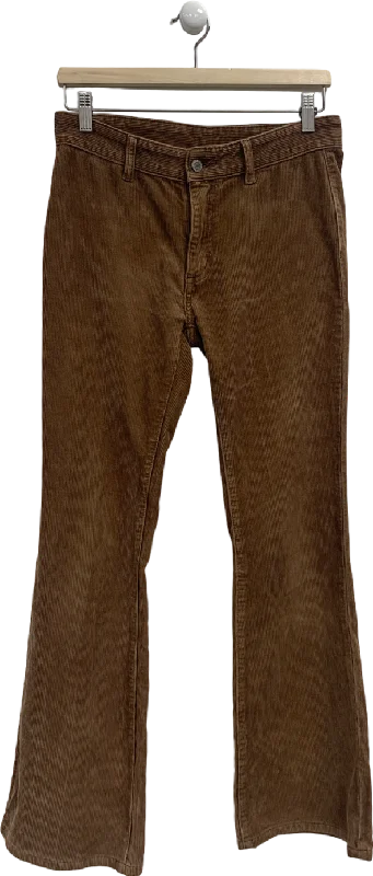 J. Galt Beige Jeans UK S Fashionable Distressed Jeans