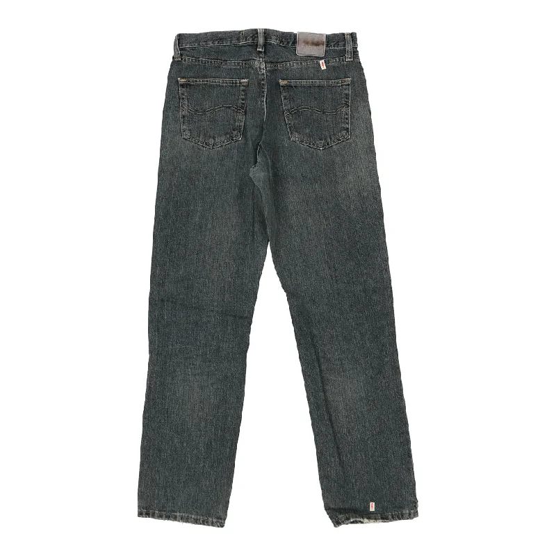 Lee Jeans - 31W UK 14 Grey Cotton Trendy Paperbag Waist Jeans